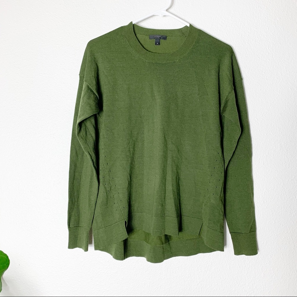 J Crew Light Weight Merino Wool Sweater
